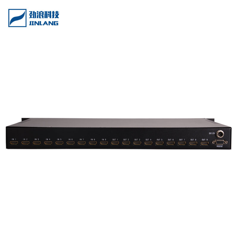 HDMI8进8出矩阵主机KD-DHDMI0808 网络监控视频服务器混插混合矩阵
